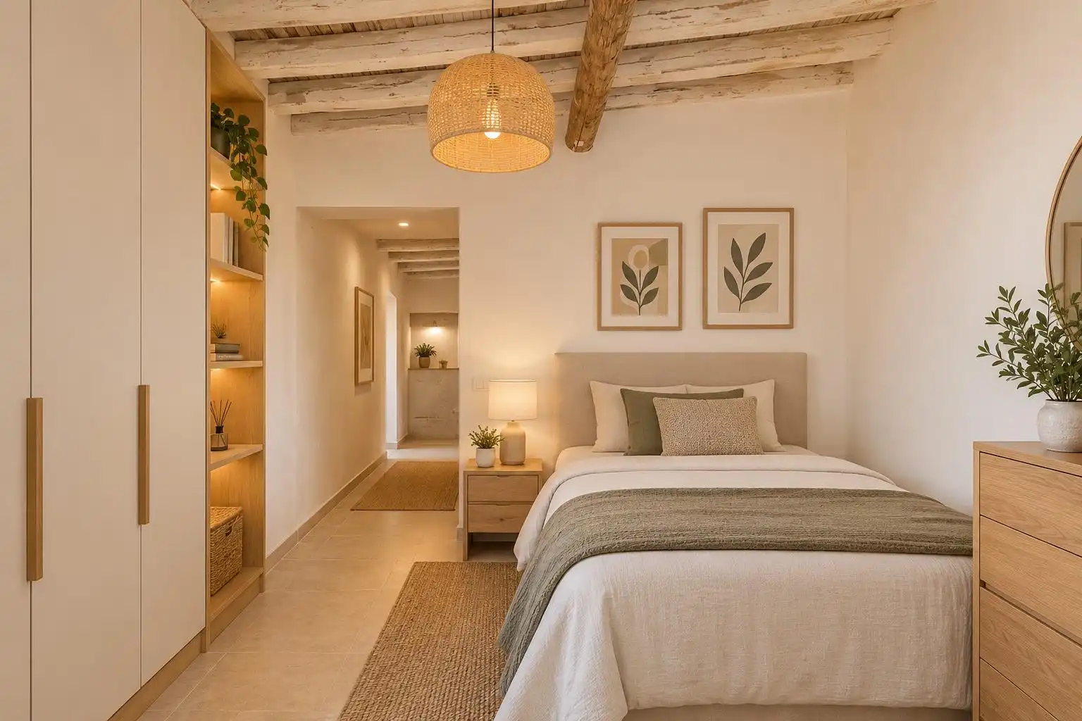 Bedroom of Flat for share in Almería