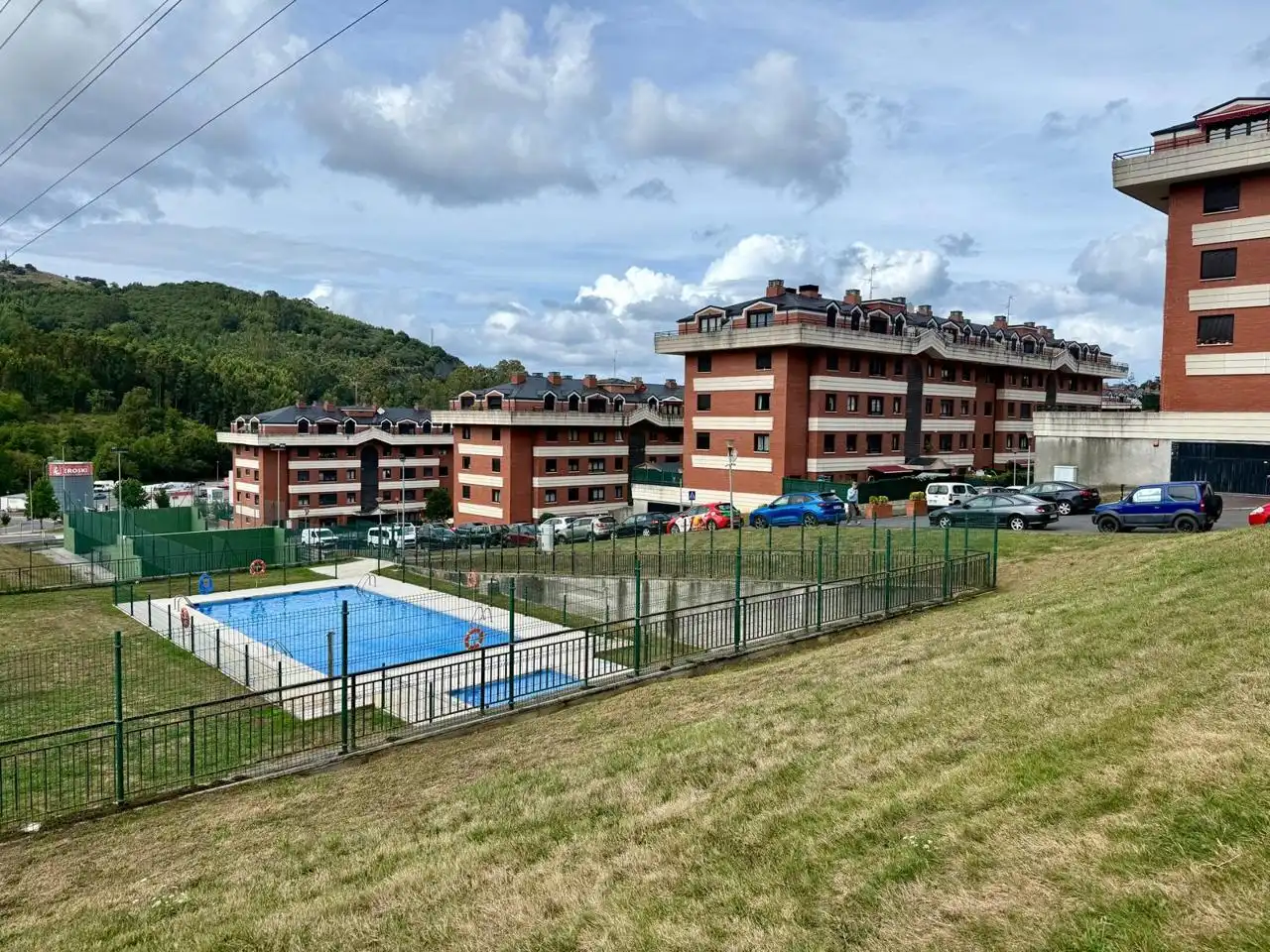Swimming pool of Flat for sale in Castro-Urdiales  with Heating, Furnished and Community pool
