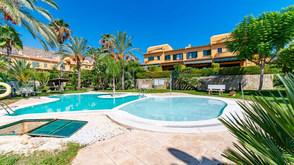 Jardí de Casa adosada en venda en Benidorm