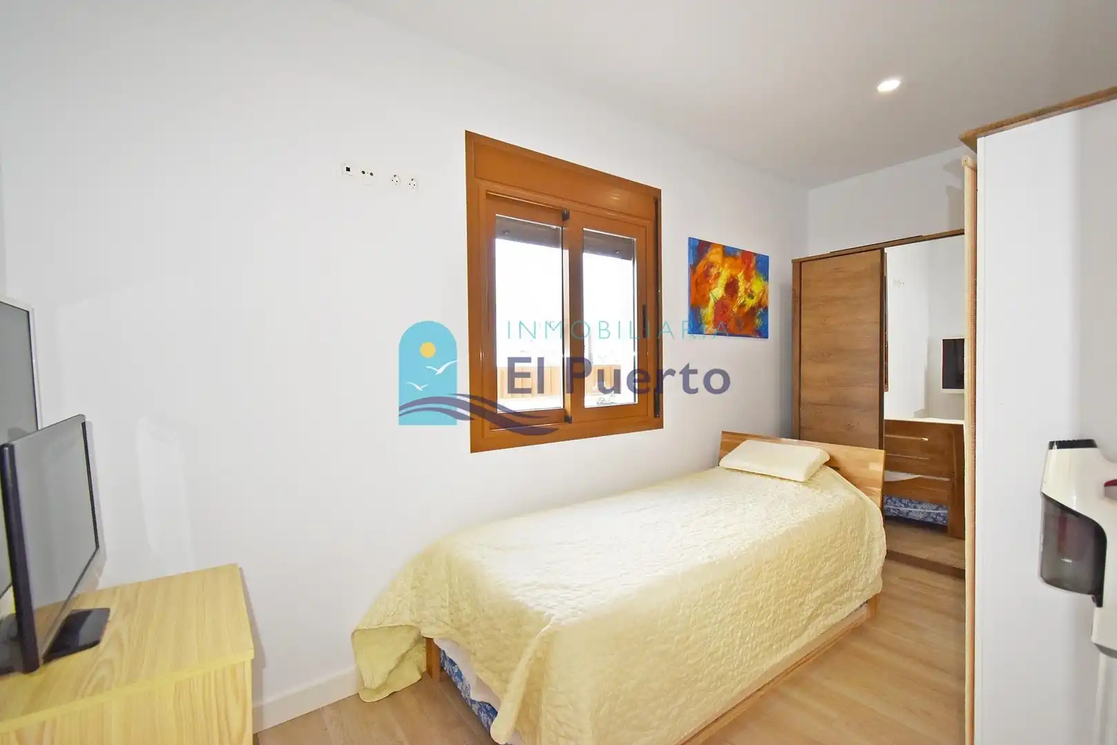 Dormitori de Apartament en venda en Mazarrón amb Aire condicionat, Calefacció i Jardí privat
