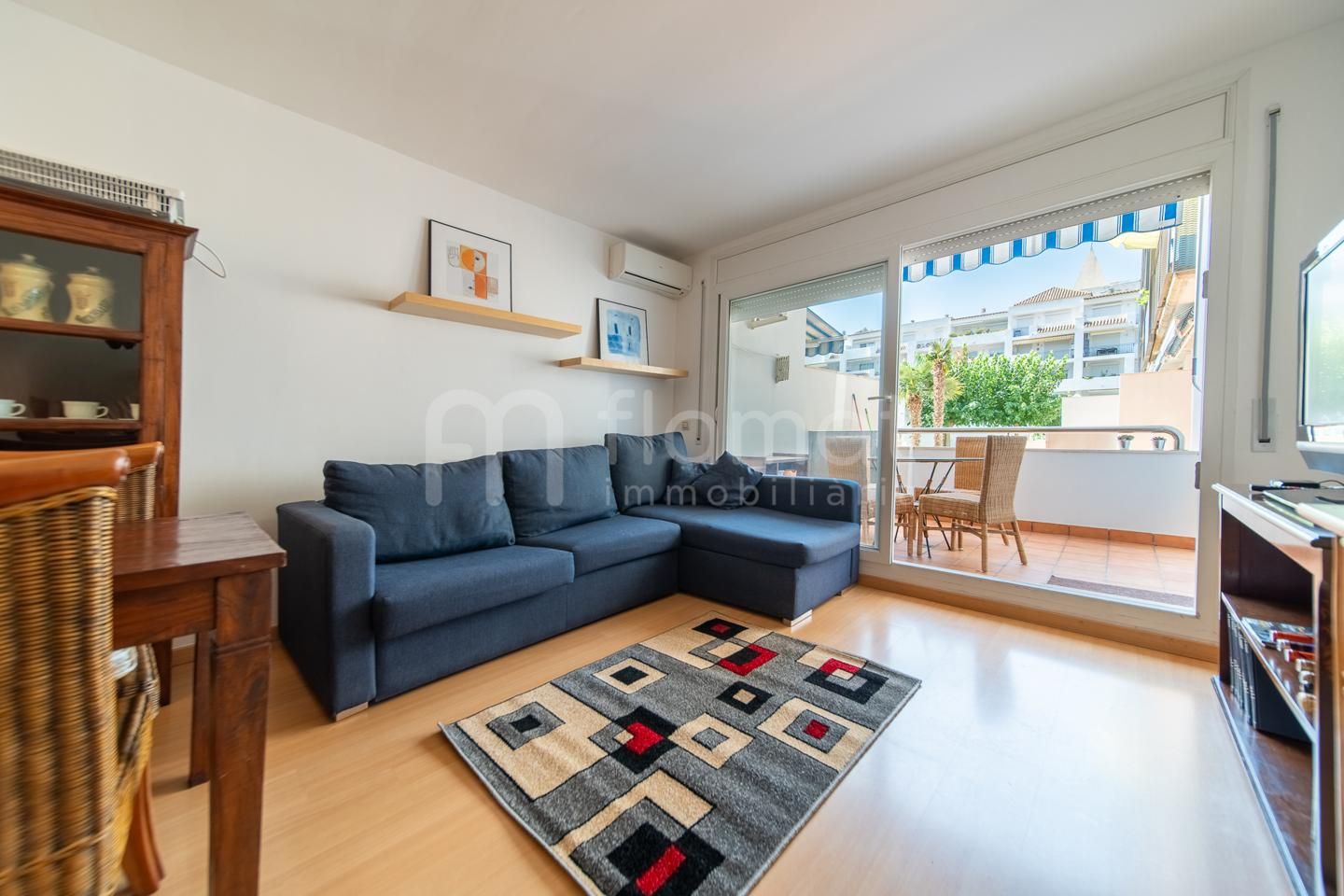 Sala d'estar de Planta baixa en venda en Roses amb Terrassa i Piscina comunitària