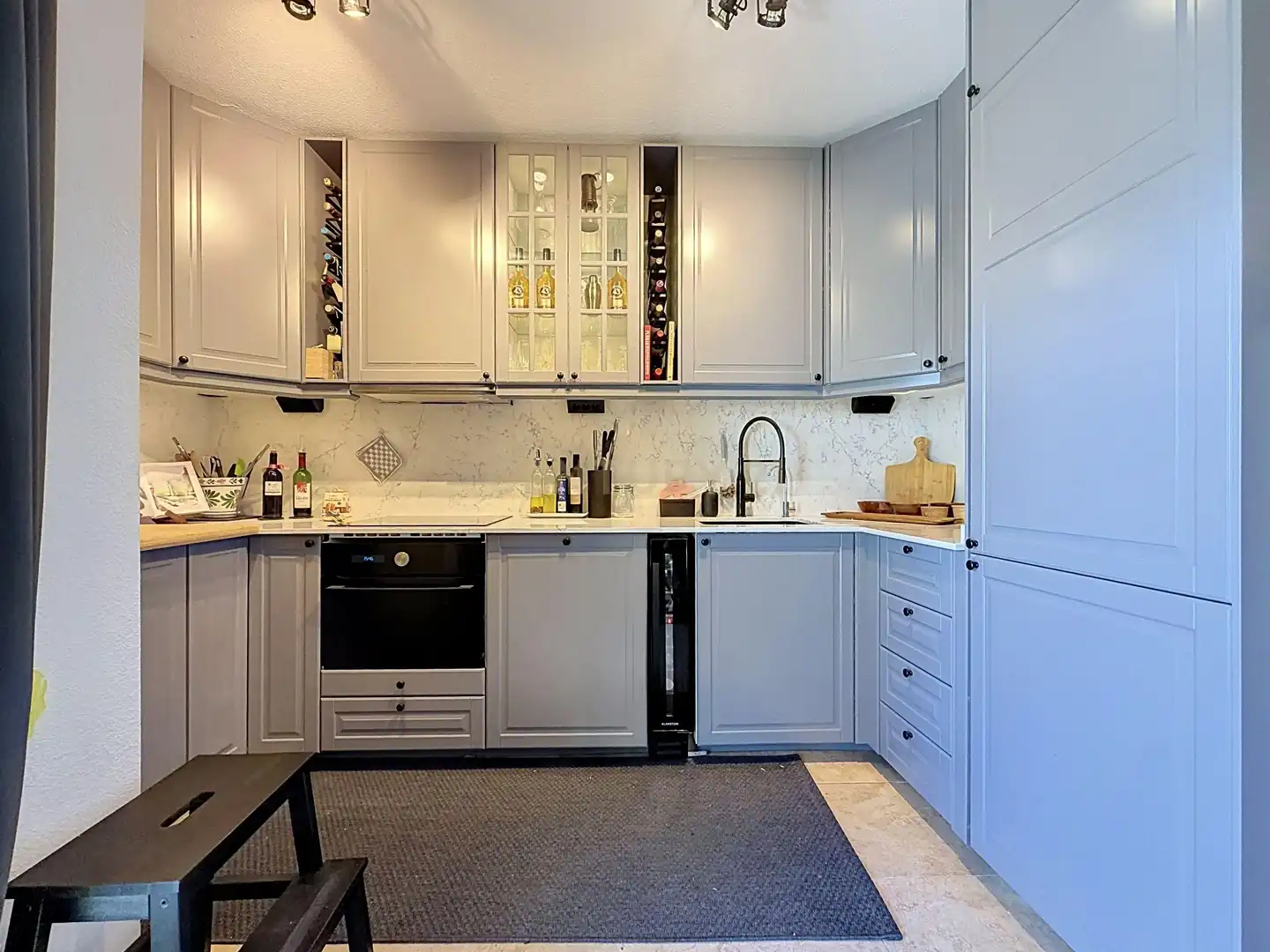 Cocina de Apartamento en venta en Torrevieja con Aire acondicionado y Piscina comunitaria