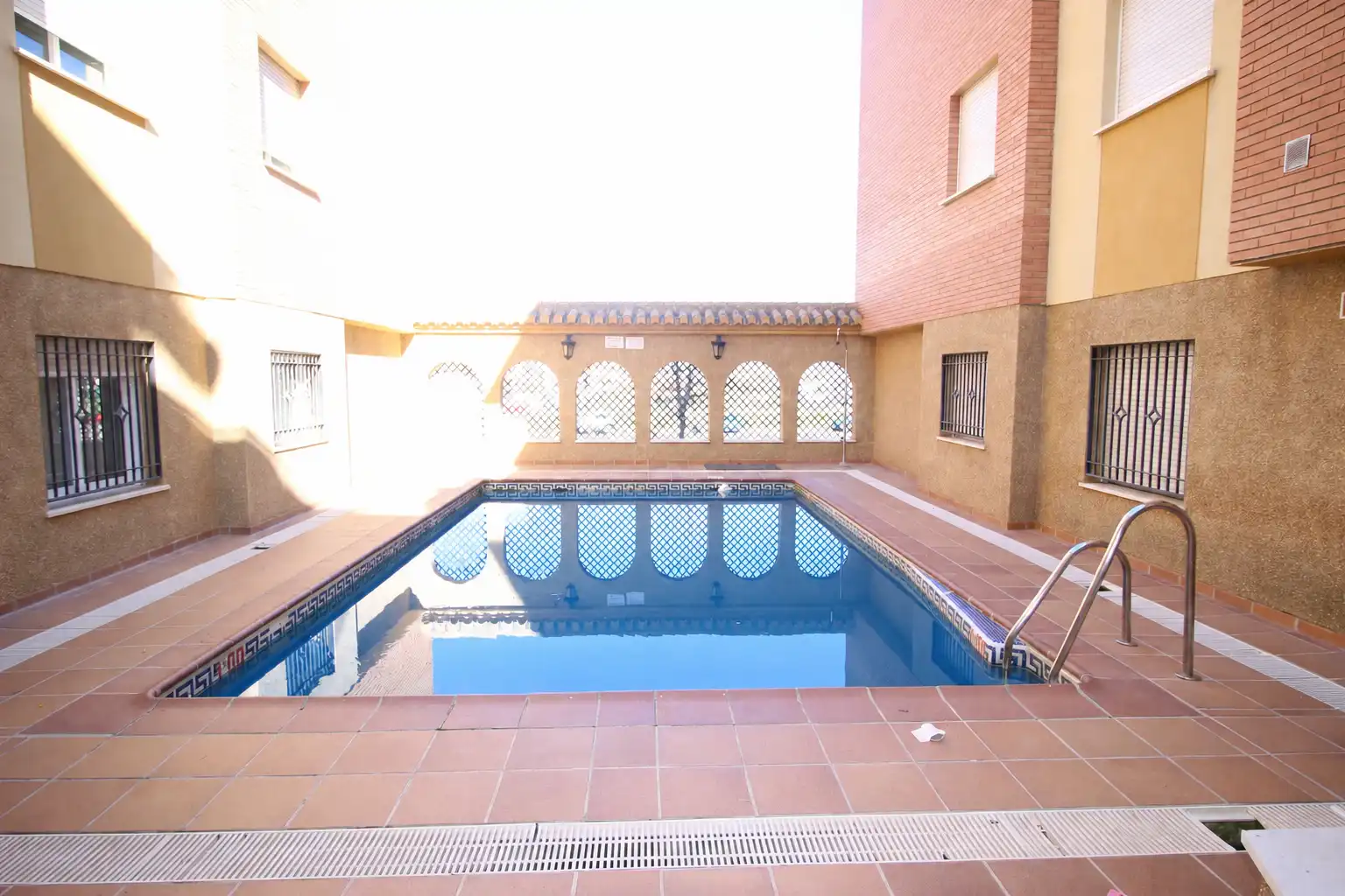 Swimming pool of Flat for sale in Churriana de la Vega  with Air Conditioner, Heating and Furnished