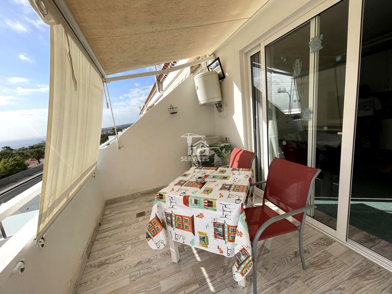 Balcony of Flat for sale in Adeje  with Air Conditioner, Terrace and Furnished