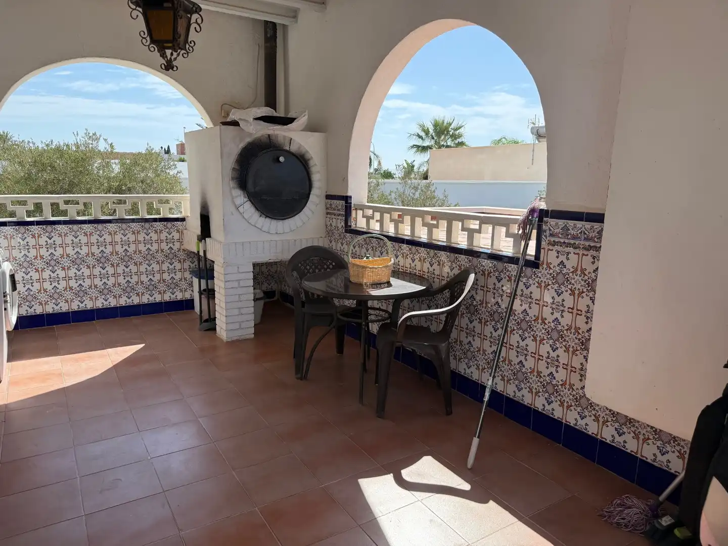 Terraza de Casa o chalet en venta en Almería con Aire acondicionado, Jardín privado y Terraza