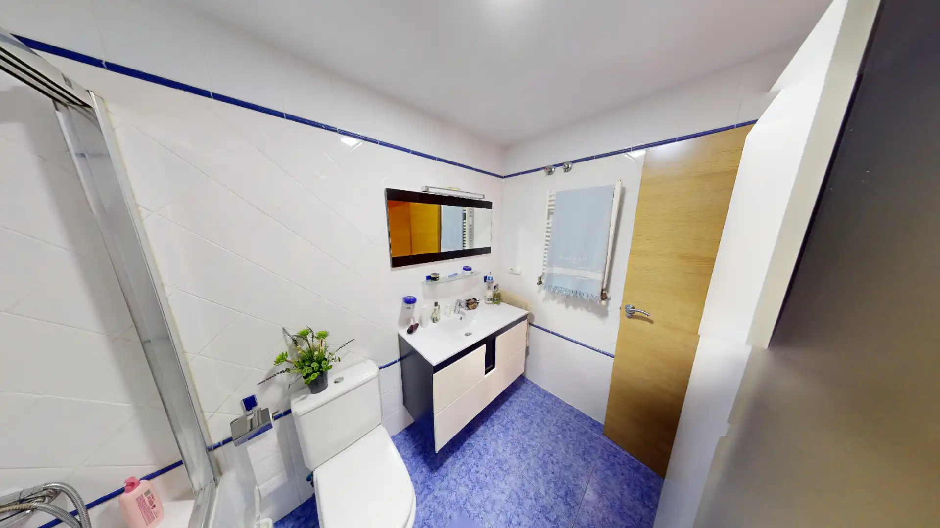 Bathroom of Flat for sale in Alicante / Alacant  with Air Conditioner, Heating and Furnished