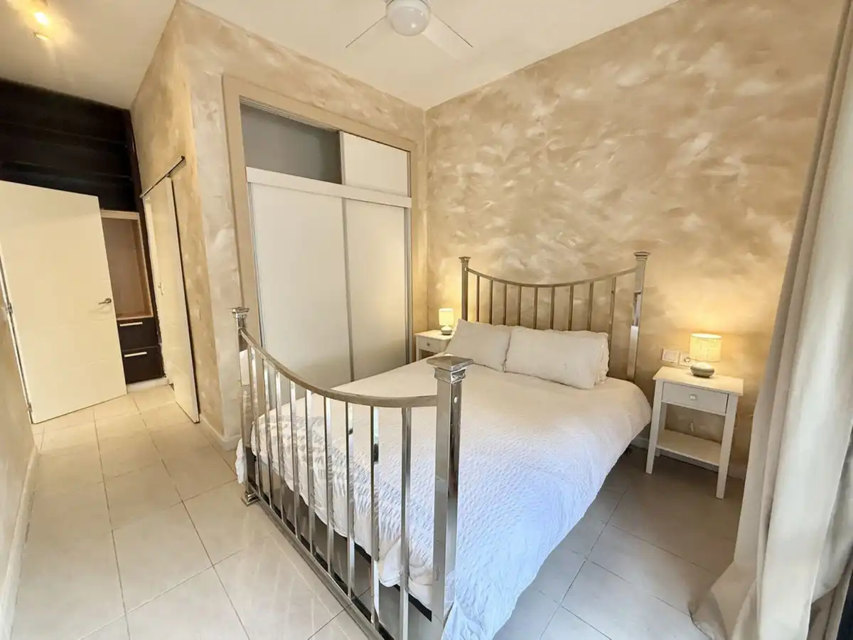 Schlafzimmer von Erdgeschoss zum Verkauf in Mijas mit Klimaanlage, Heizung und Privatgarten