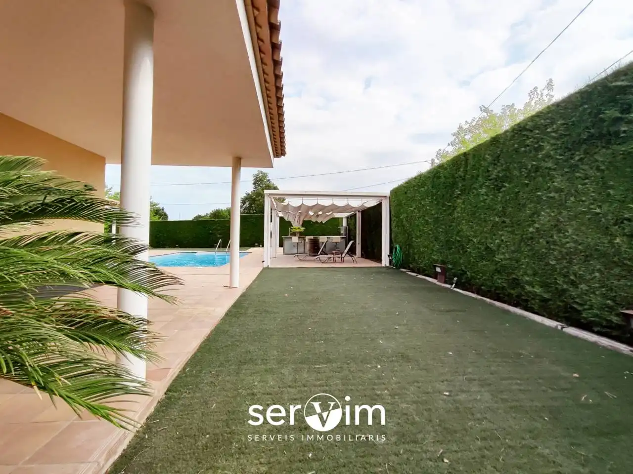 Garden of Houses for sale in Llagostera  with Air Conditioner, Private garden and Terrace