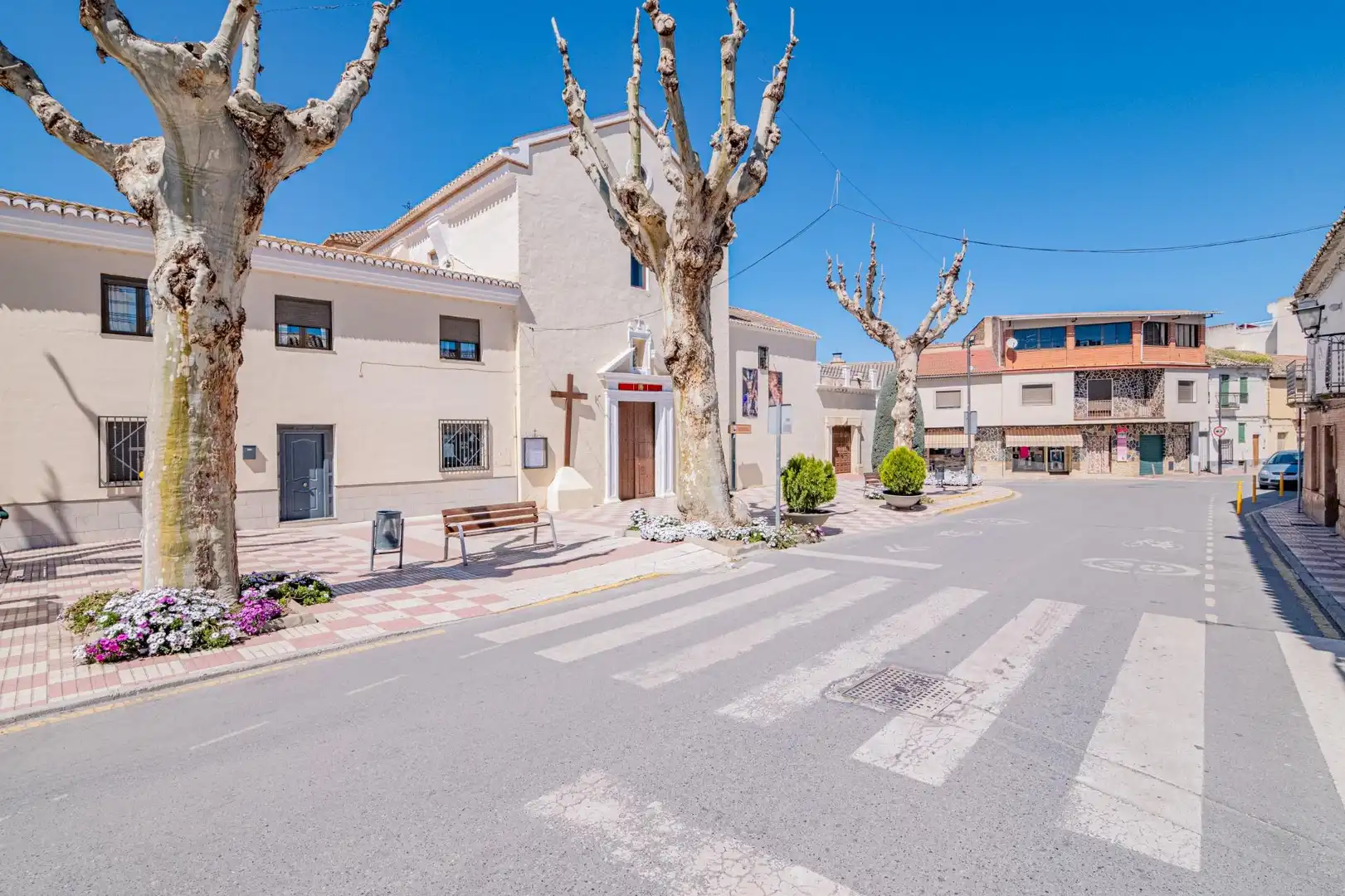 Vista exterior de Piso en venta en Vegas del Genil con Calefacción, Trastero y Balcón
