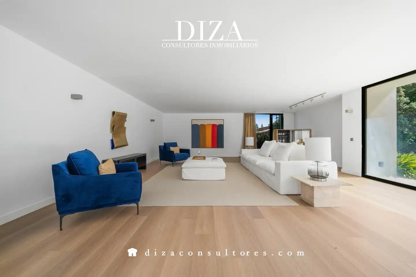 Sala de estar de Casa o chalet en venta en Madrid