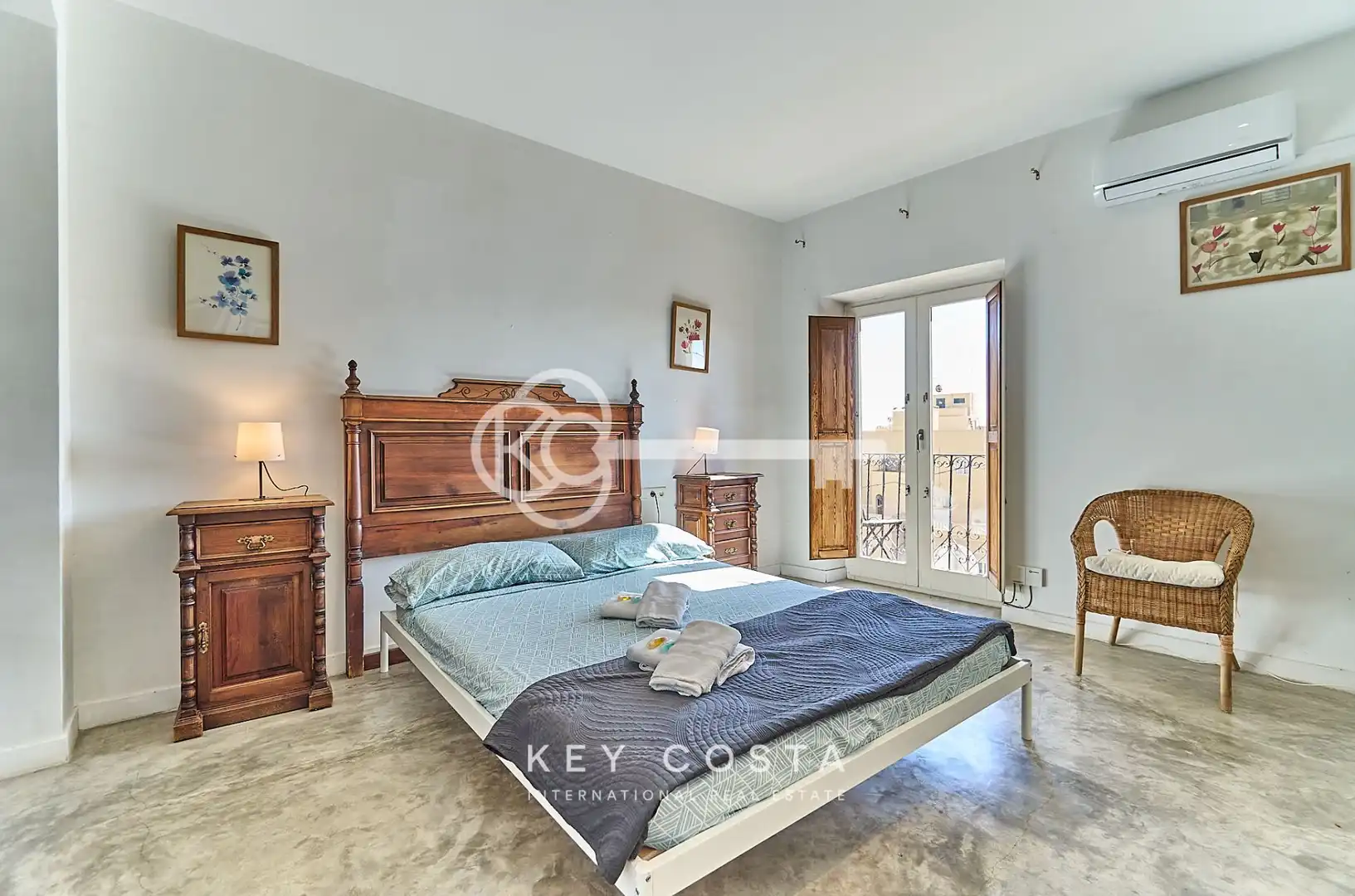 Schlafzimmer von Maisonette zum Verkauf in Alicante / Alacant mit Klimaanlage