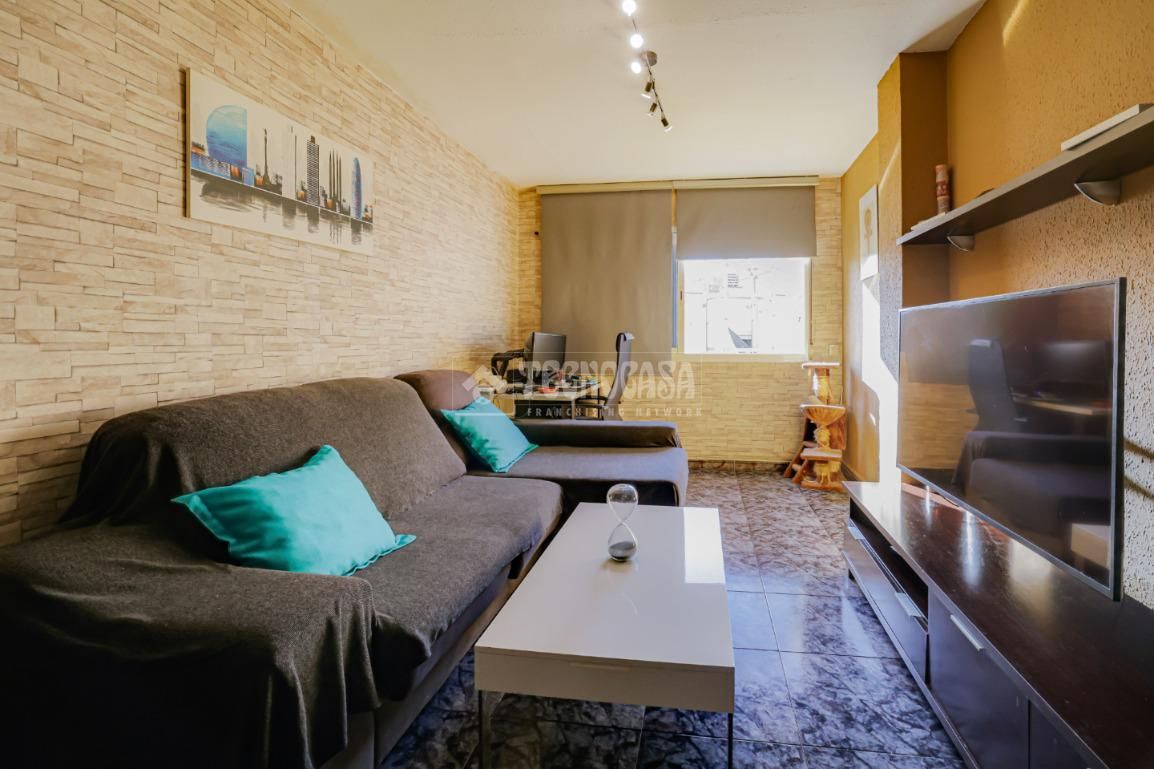 Sala d'estar de Pis en venda en  Barcelona Capital amb Aire condicionat i Calefacció