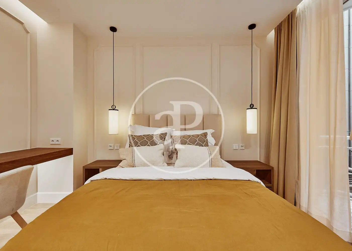Schlafzimmer von Wohnung zum Verkauf in Madrid mit Klimaanlage, Heizung und Terrasse