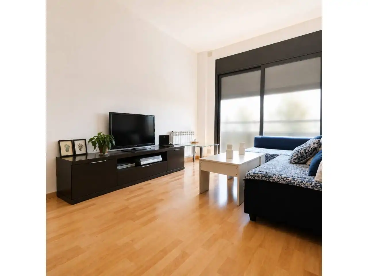 Sala de estar de Piso en venta en Terrassa con Aire acondicionado, Calefacción y Parquet