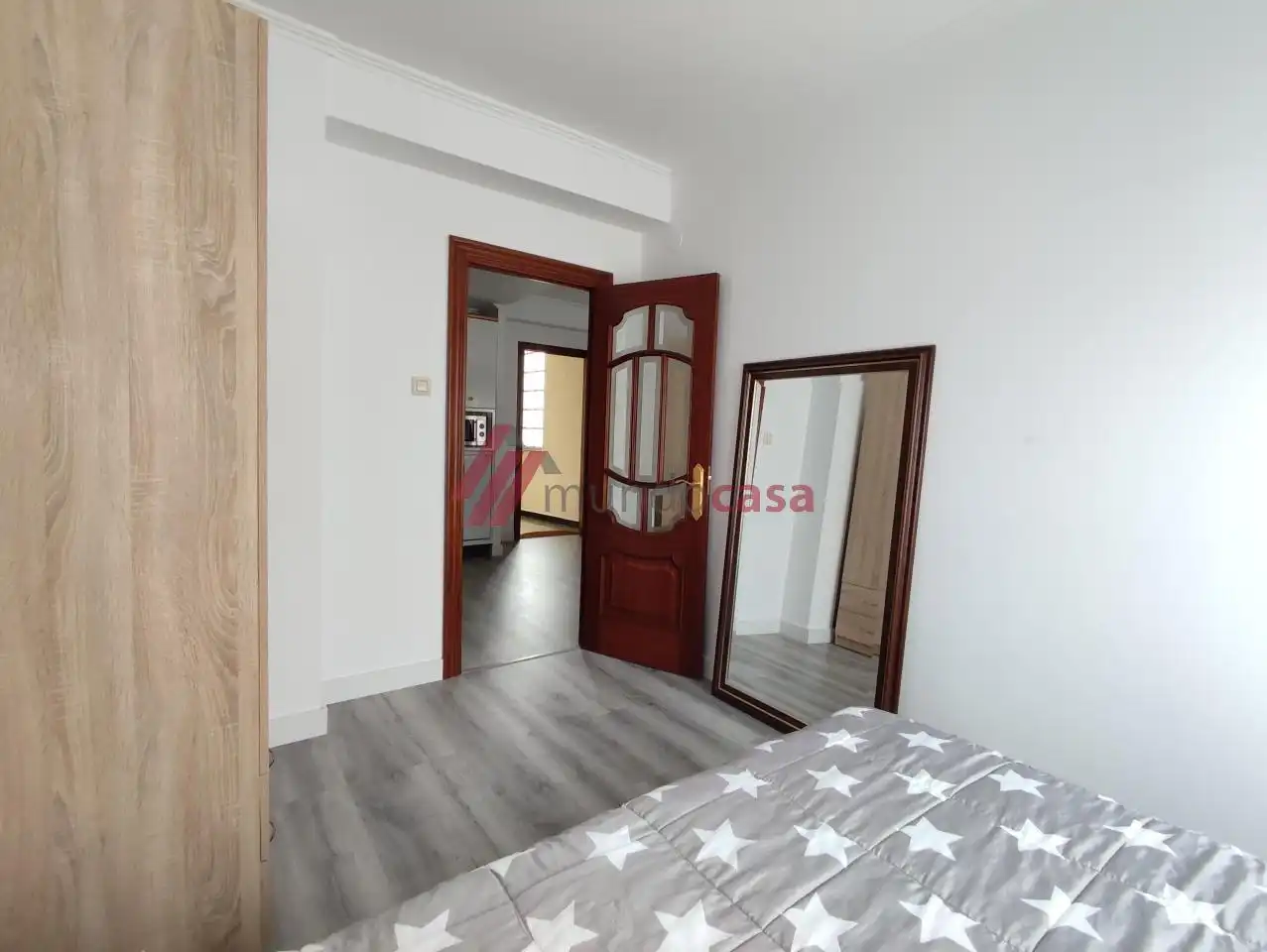 Bedroom of Flat for rent in Ferrol  with Heating and Furnished