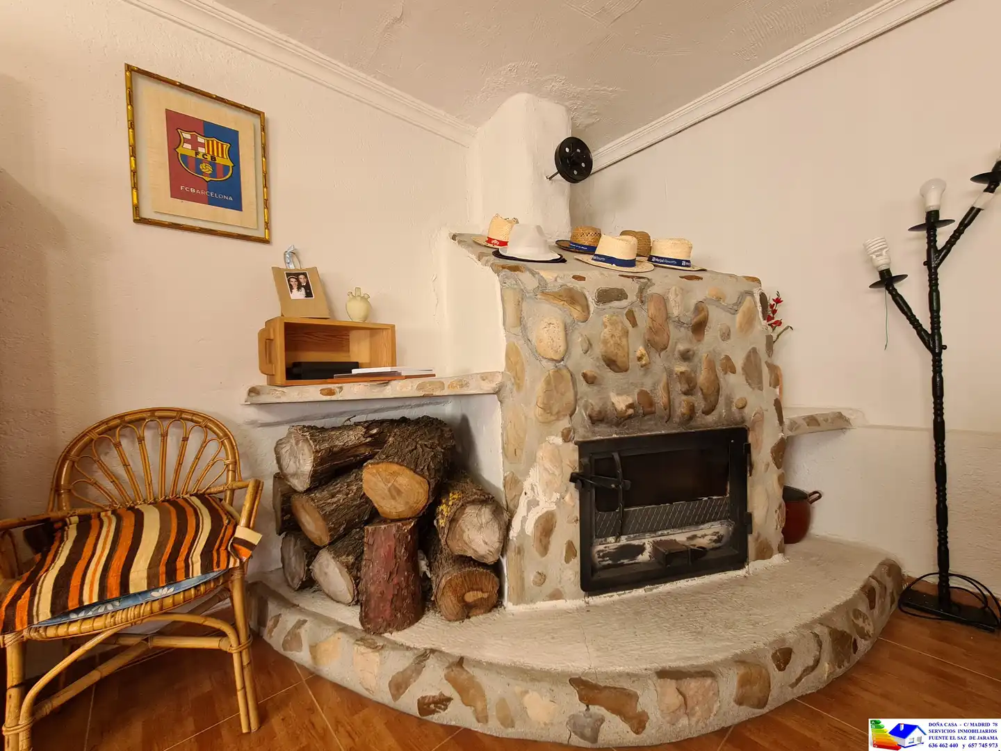 Sala de estar de Casa o chalet en venta en Fuente El Saz de Jarama con Aire acondicionado, Calefacción y Jardín privado