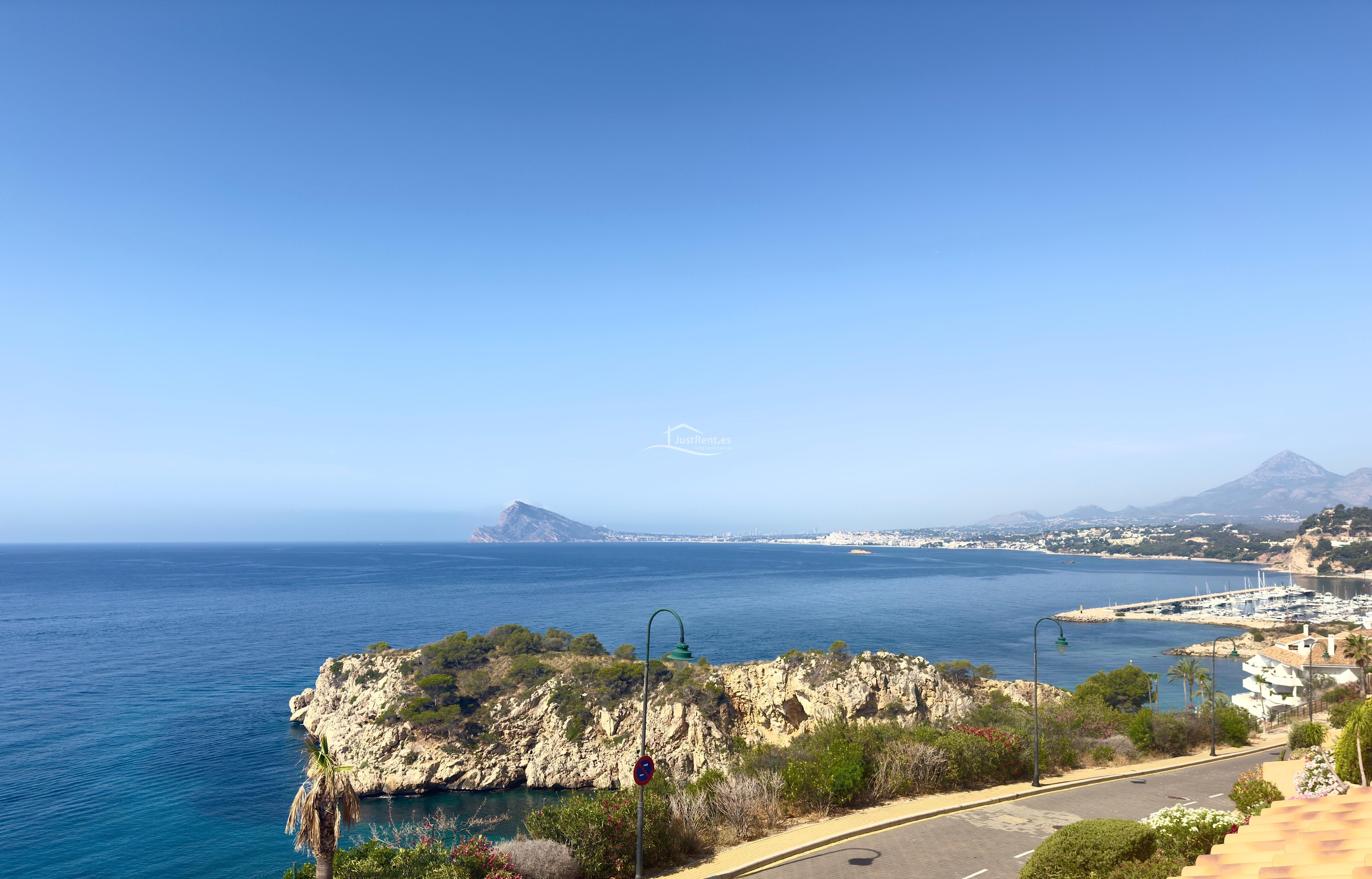 Exterior view of Flat to rent in Altea  with Air Conditioner, Heating and Private garden