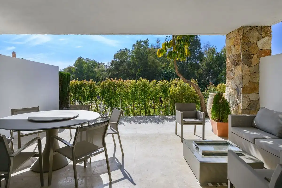 Terrassa de Casa o xalet en venda en Marbella amb Terrassa, Alarma i Piscina comunitària
