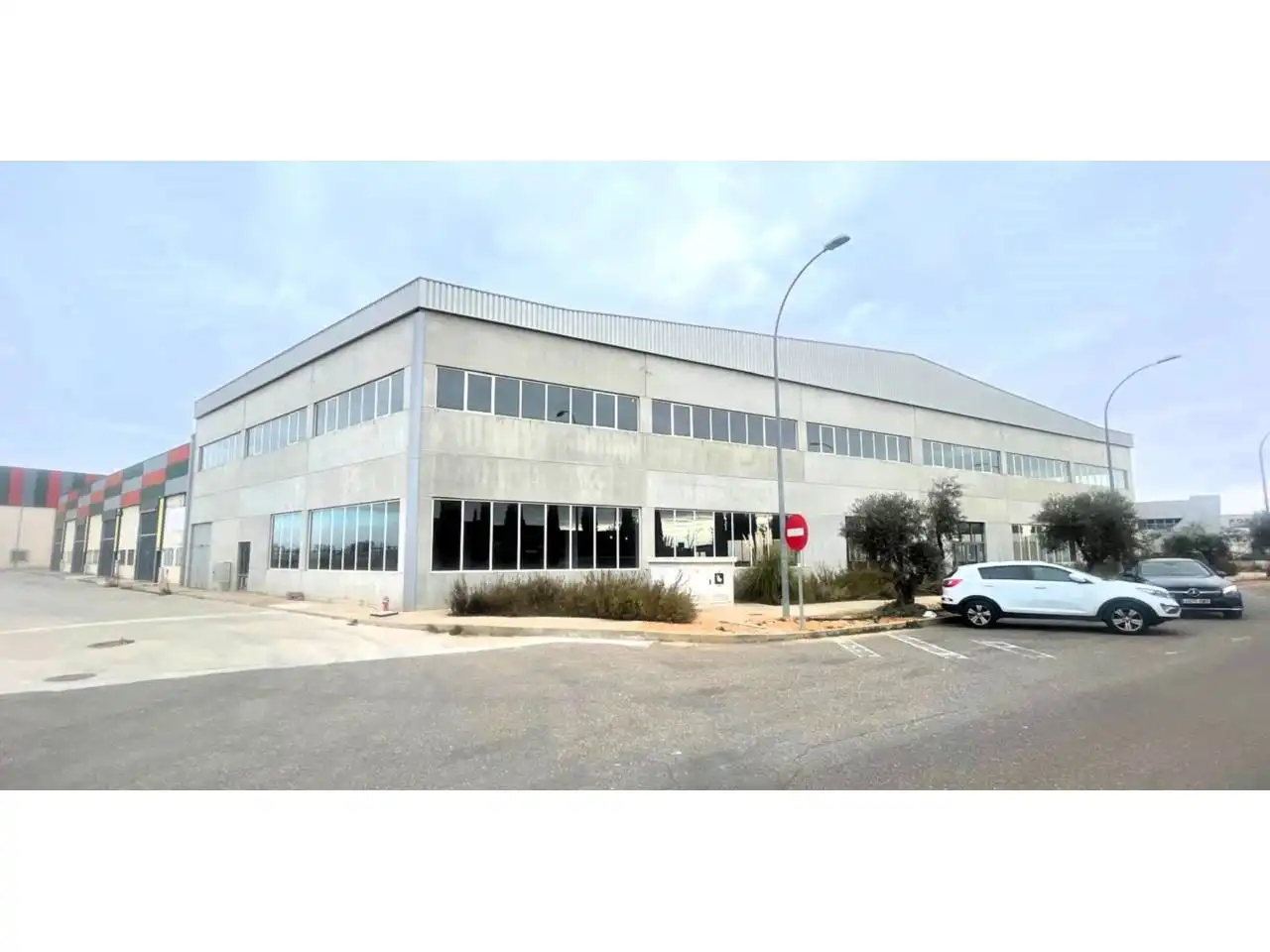 Exterior view of Industrial buildings for sale in Noblejas