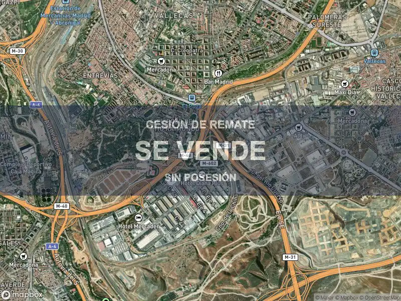 Vista exterior de Piso en venta en Madrid