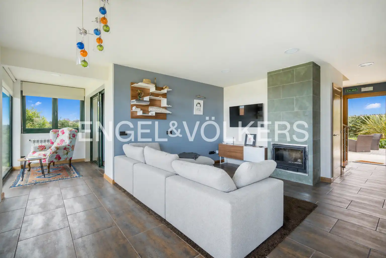 Living room of Houses for sale in Cudillero  with Heating, Private garden and Terrace