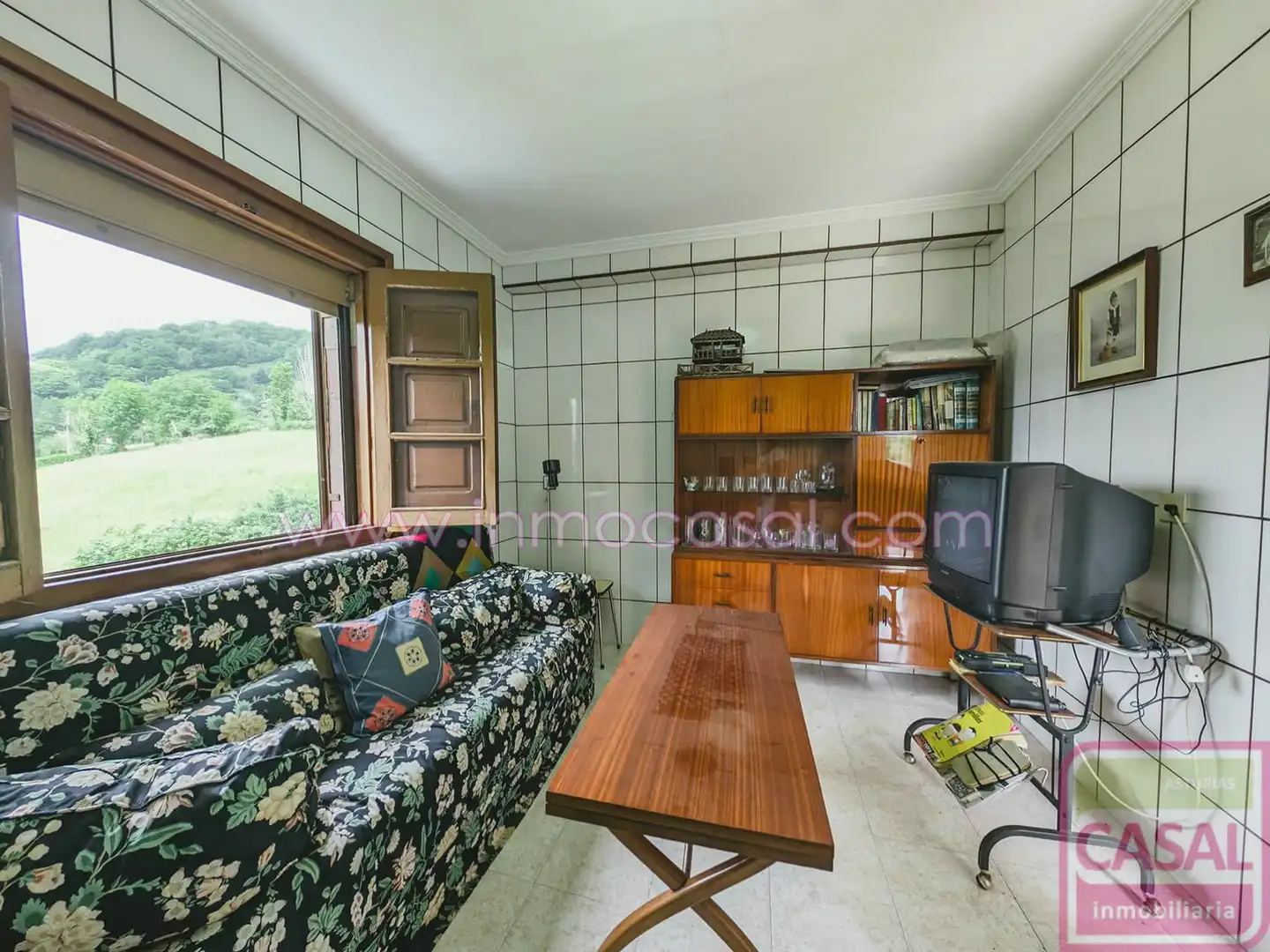 Living room of Houses for sale in Mieres (Asturias)  with Terrace and Storage room