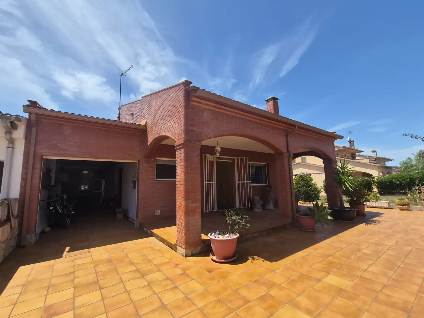 Exterior view of Houses for sale in Creixell  with Heating, Private garden and Terrace
