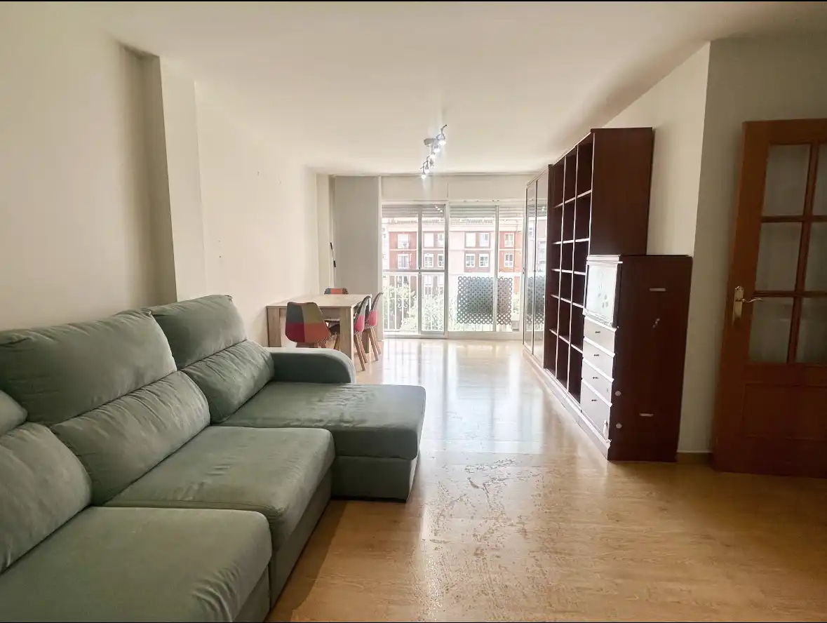 Wohnzimmer von Wohnung zum Verkauf in Castellón de la Plana / Castelló de la Plana mit Klimaanlage, Abstellraum und Balkon