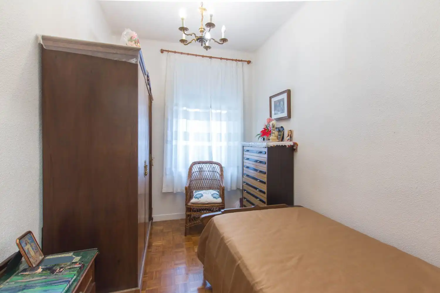 Bedroom of Flat for sale in  Pamplona / Iruña  with Heating and Balcony