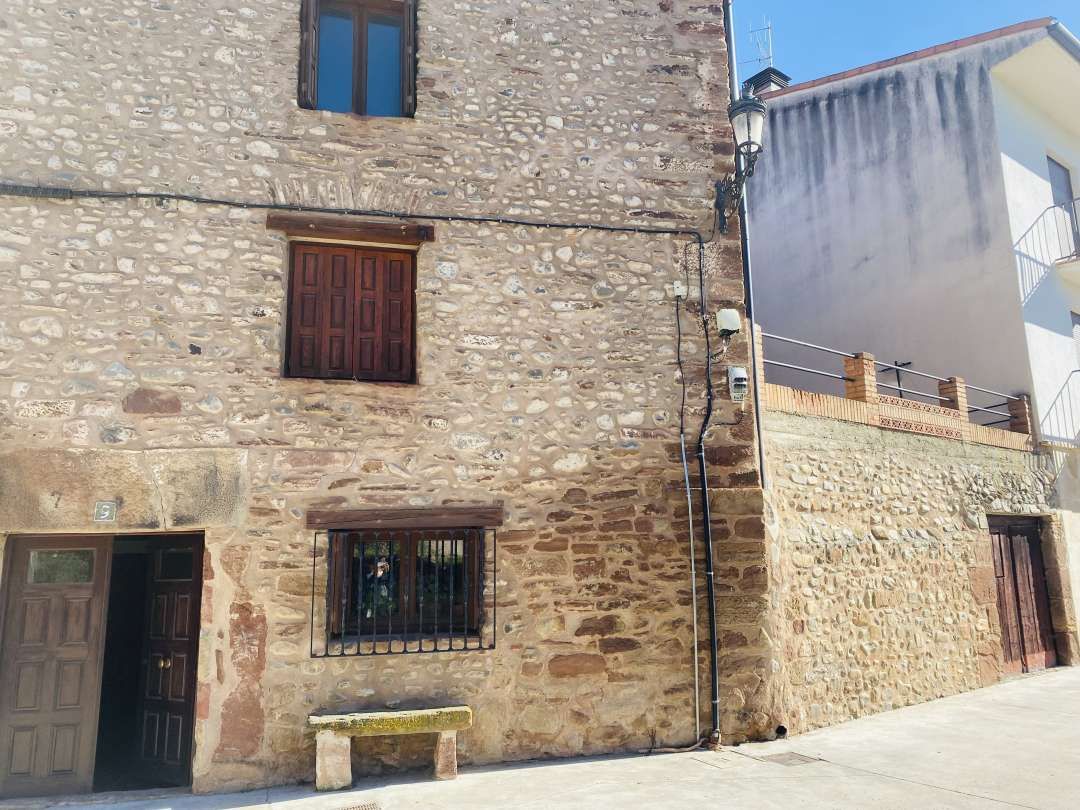 Exterior view of House or chalet for sale in Ezcaray  with Heating, Terrace and Storage room