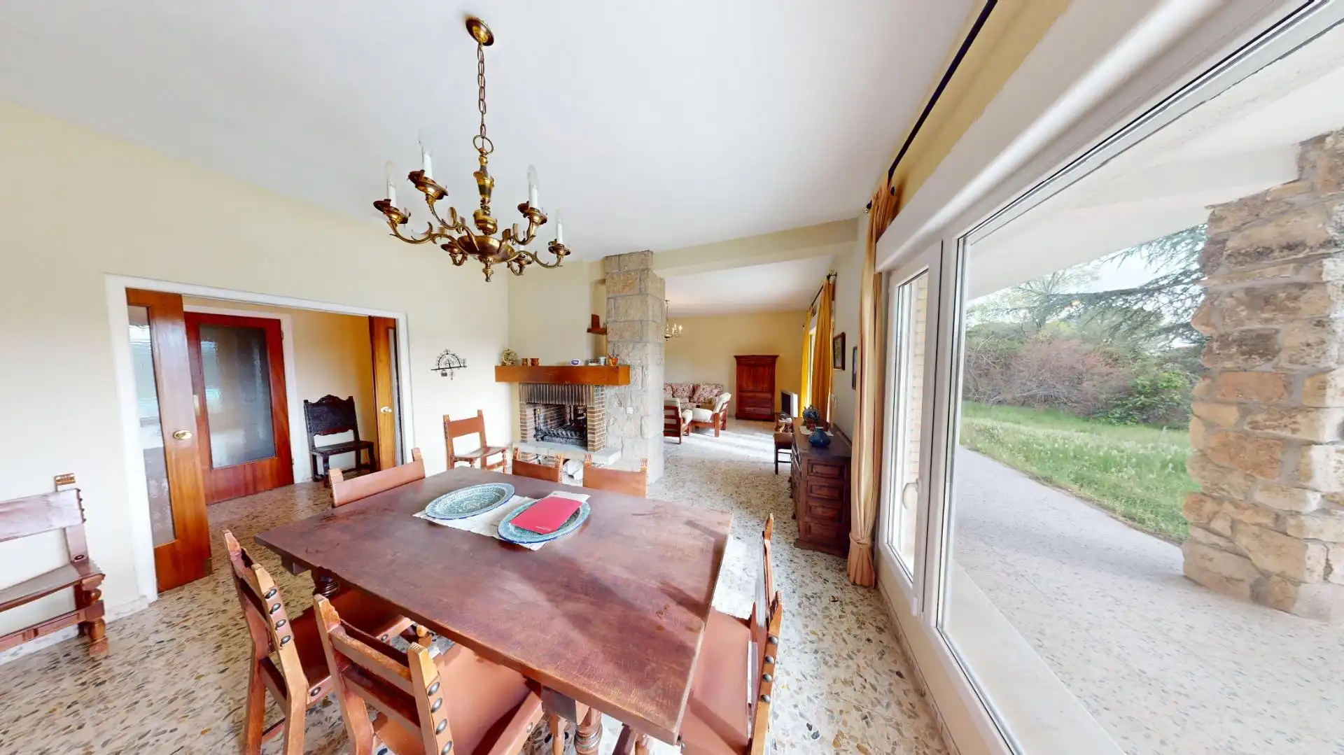 Comedor de Casa o chalet en venta en Pedrezuela con Calefacción, Jardín privado y Terraza