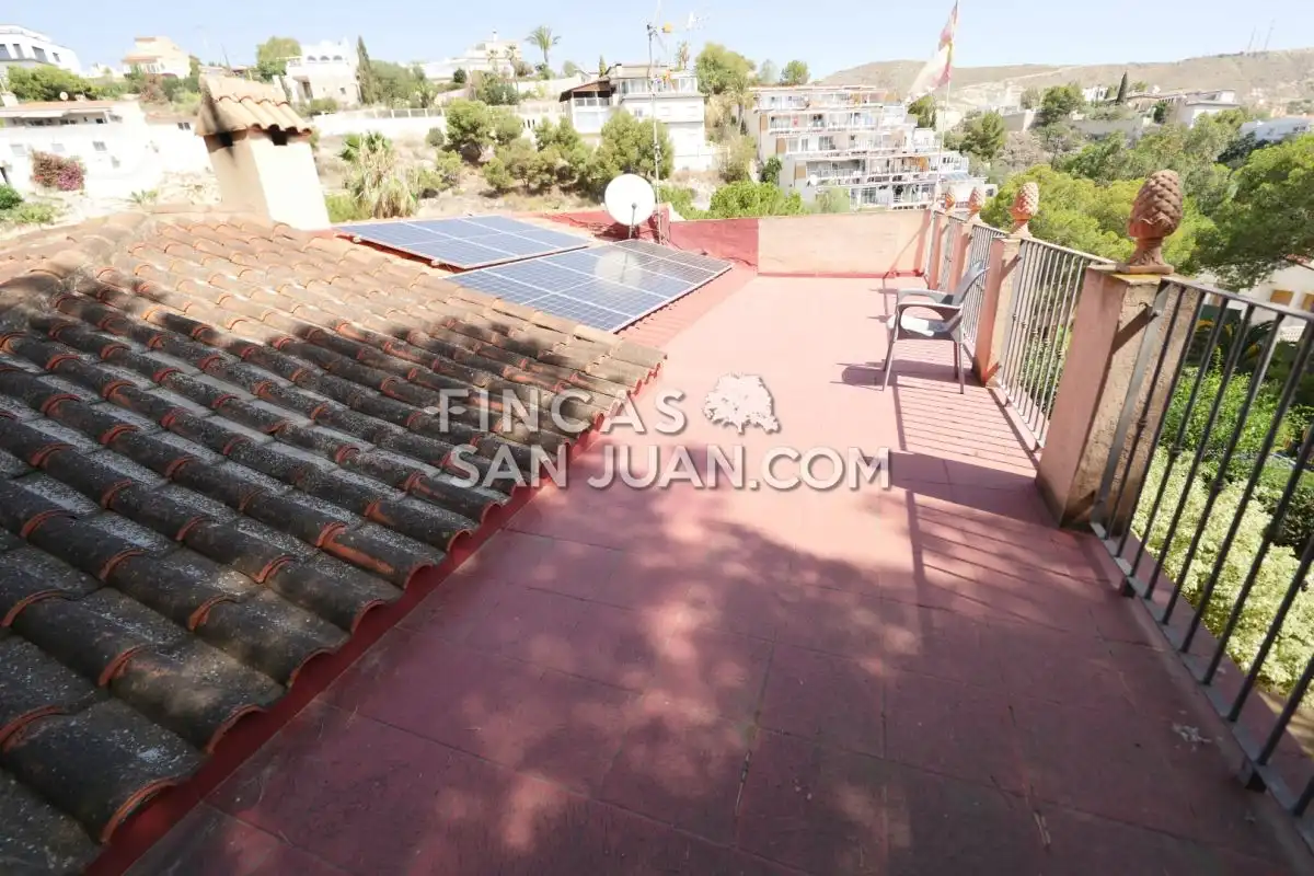 Terrace of Houses for sale in El Campello  with Air Conditioner, Heating and Private garden