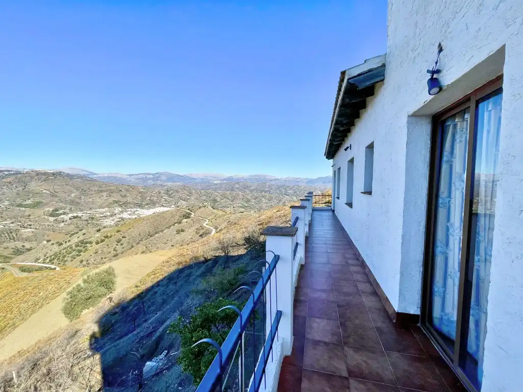 Exterior view of Country homes for sale in Almáchar  with Private garden, Swimming Pool and Furnished