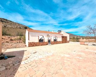 Vista exterior de Finca rústica en venda en Lorca amb Jardí privat, Terrassa i Moblat