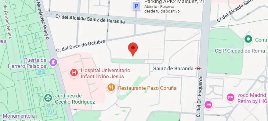 Parking of Garage for rent in Madrid