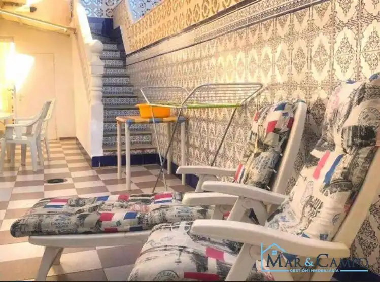 Terraza de Casa adosada en venta en Los Alcázares con Aire acondicionado, Jardín privado y Amueblado