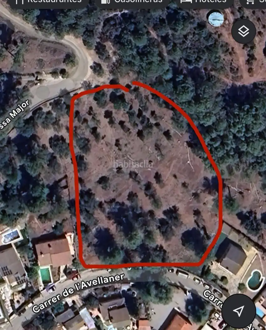 Terreno residencial en venta en Carrer de l'Óssa Major 18