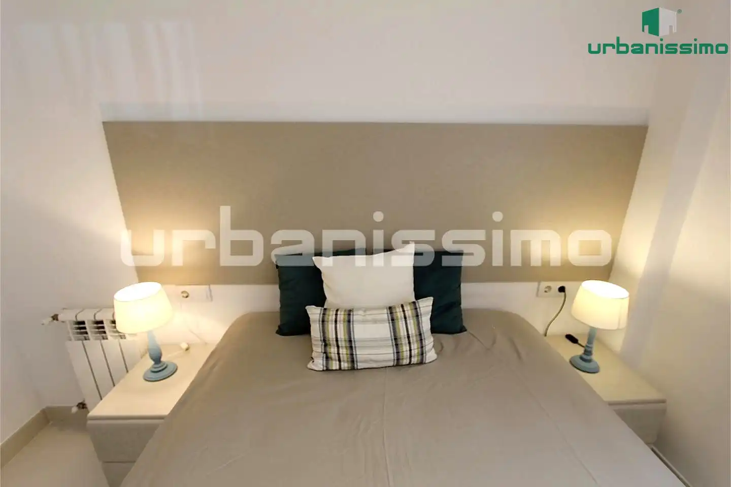 Bedroom of Apartments for rent in Madrid  with Air Conditioner, Heating and Furnished
