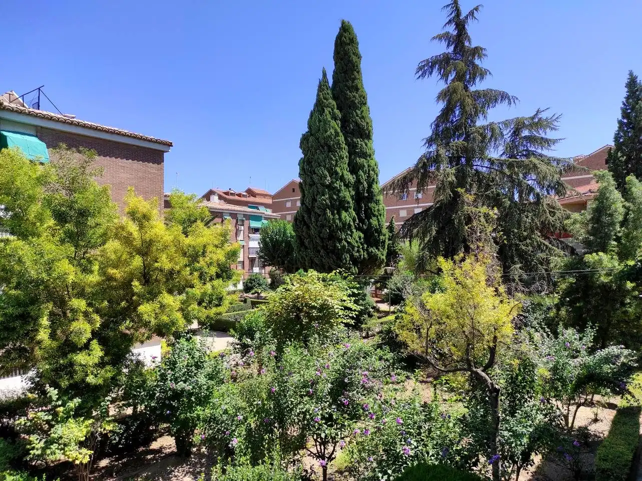 Jardí de Pis de lloguer en Granada amb Aire condicionat