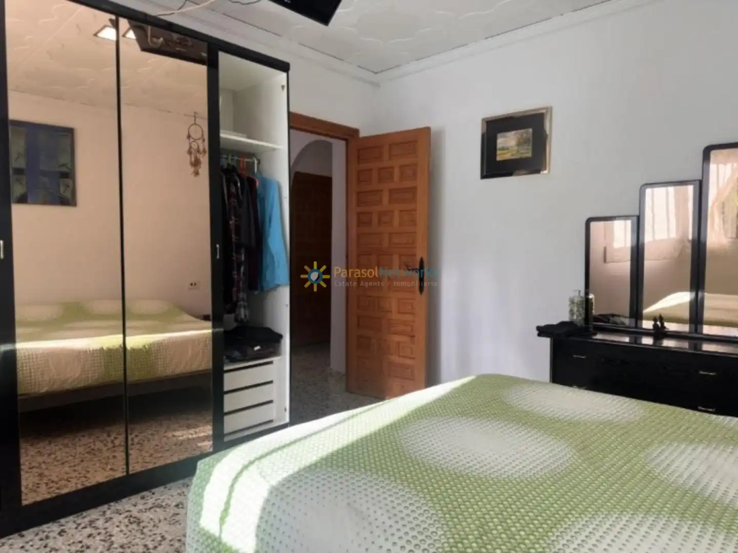 Bedroom of Houses for sale in Albaida  with Private garden, Terrace and Balcony