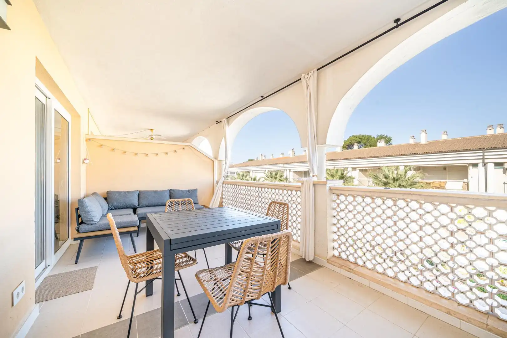 Terrasse von Dachboden zum Verkauf in Ses Salines