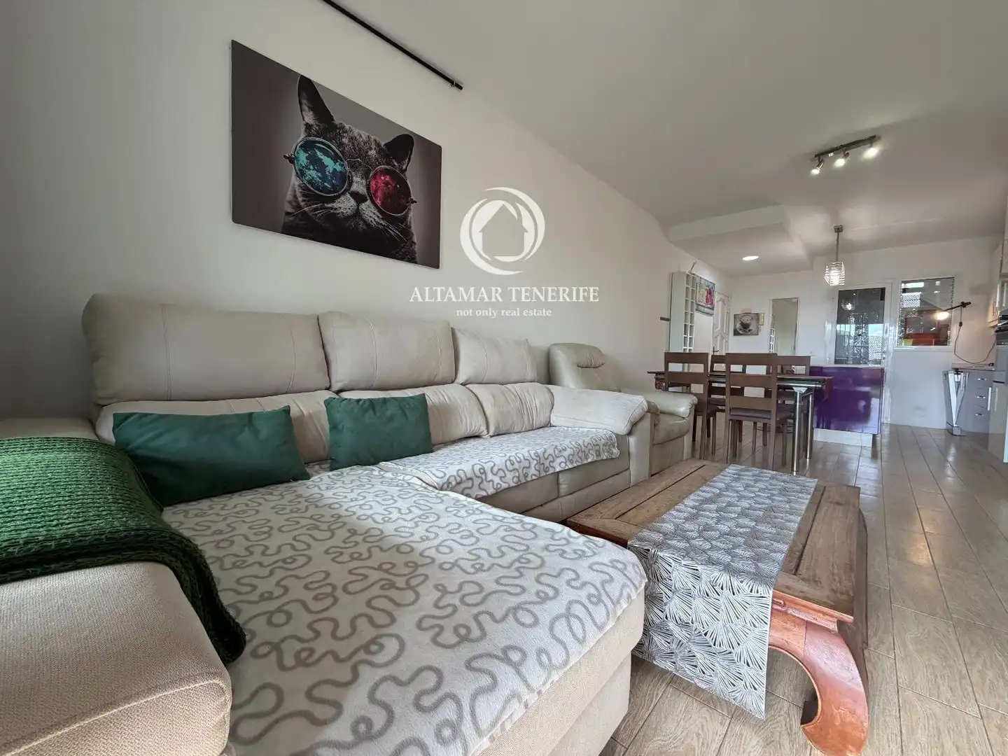 Wohnzimmer von Wohnungen zur Miete in Adeje mit Terrasse und Möbliert