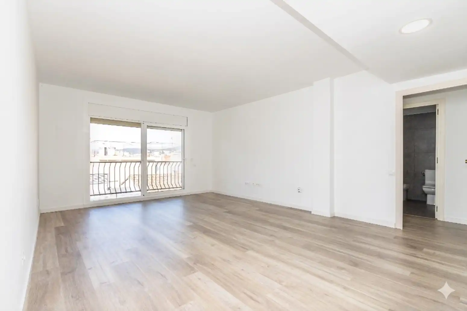 Sala d'estar de Pis en venda en Terrassa amb Calefacció, Parquet i Balcó
