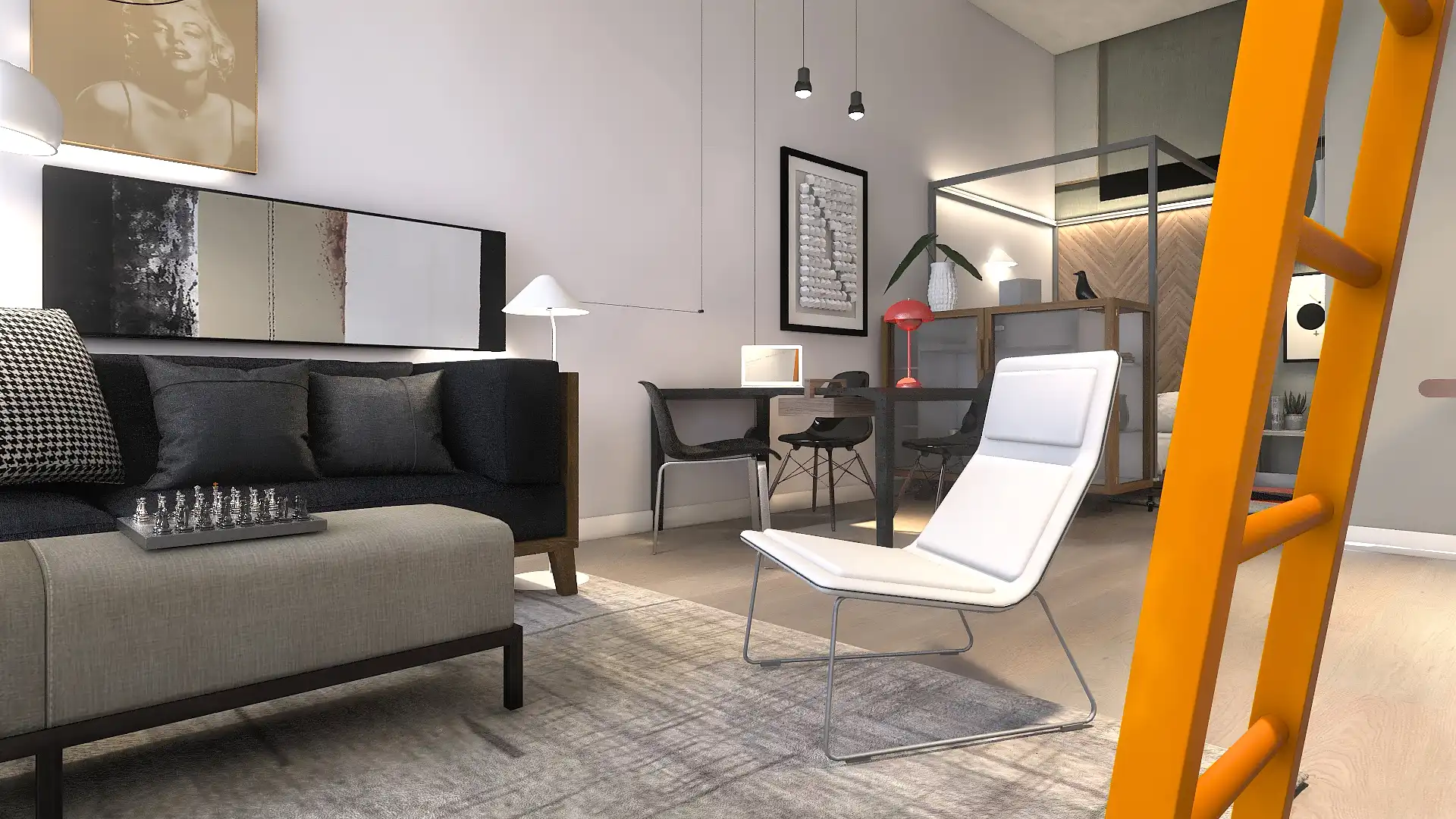 Sala de estar de Piso en venta en Arico con Parquet