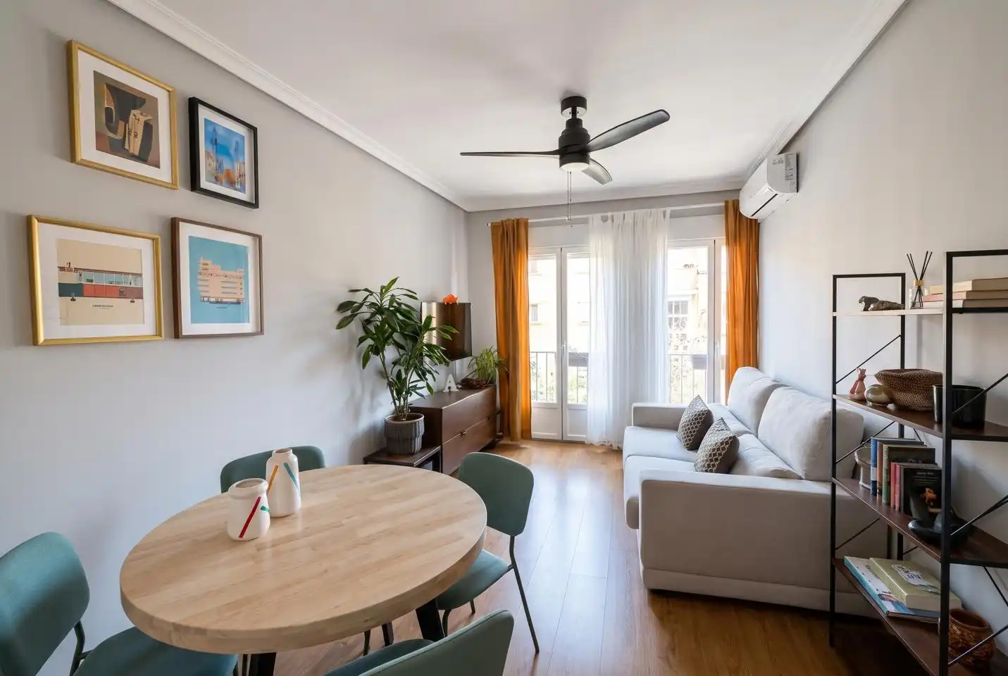 Sala de estar de Piso en venta en Madrid con Aire acondicionado, Calefacción y Terraza