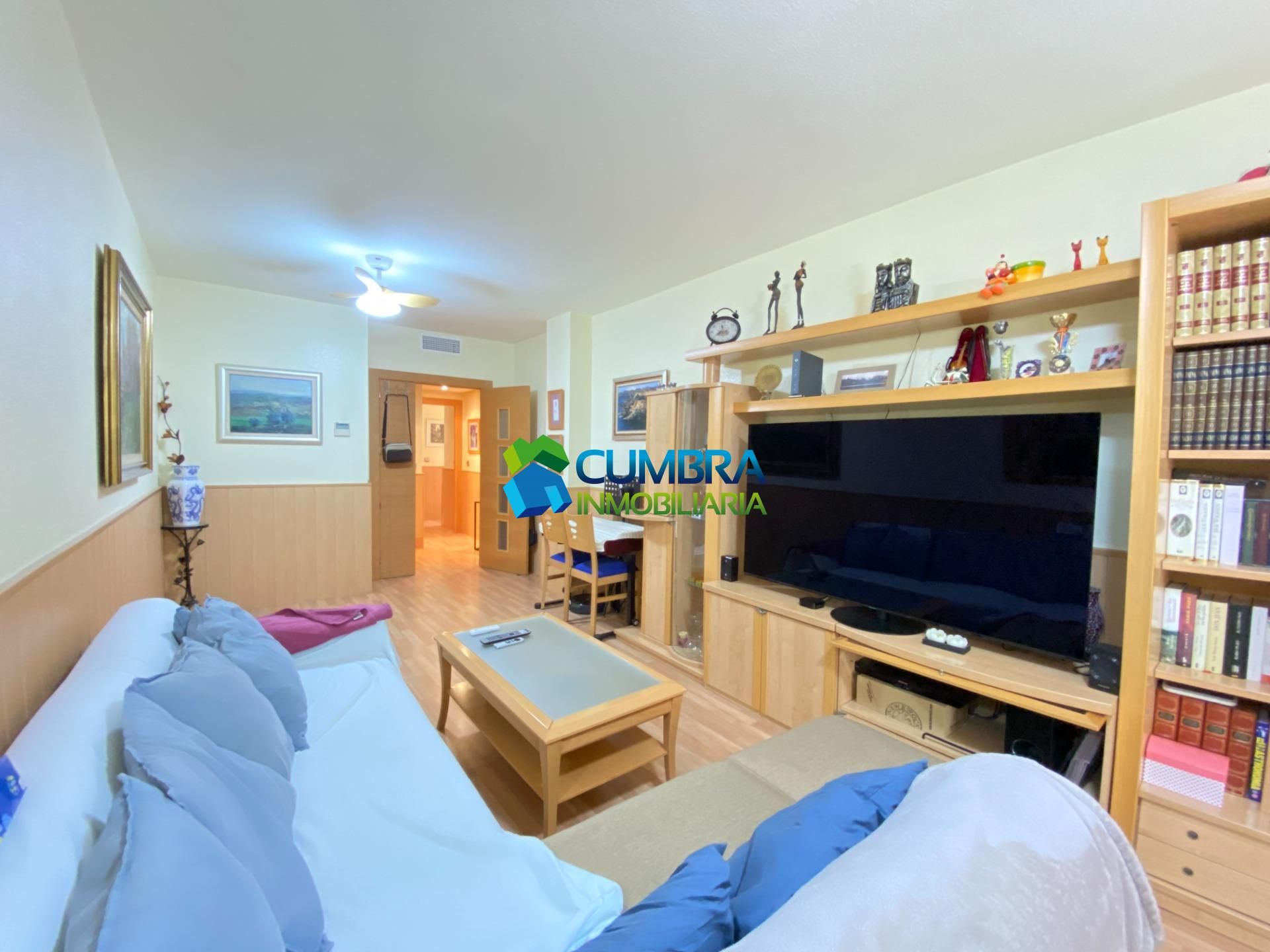 Sala d'estar de Pis en venda en  Murcia Capital amb Aire condicionat, Terrassa i Traster