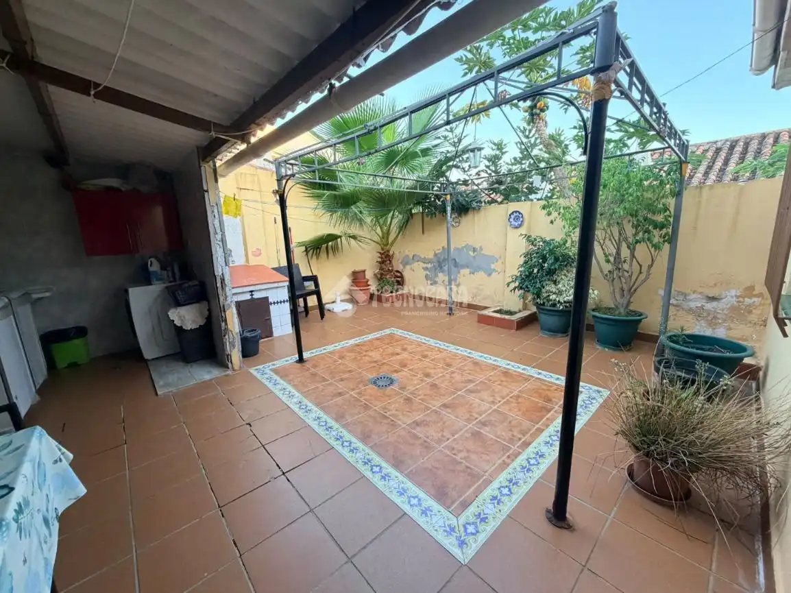 Terraza de Casa adosada en venta en Málaga
