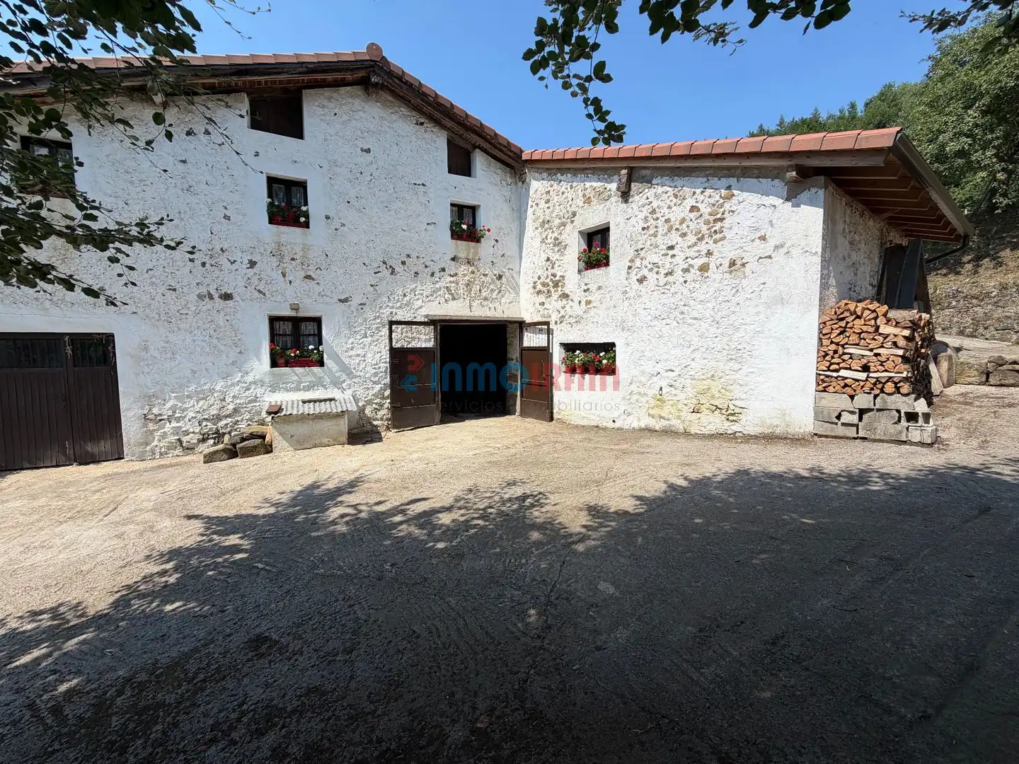 Vista exterior de Casa o chalet en venta en Antzuola con Calefacción, Jardín privado y Trastero