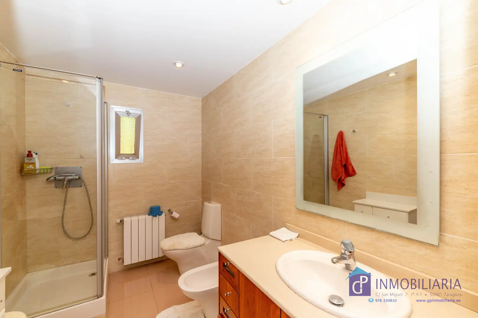 Baño de Casa o chalet en venta en Zaragoza con Aire acondicionado, Calefacción y Jardín privado