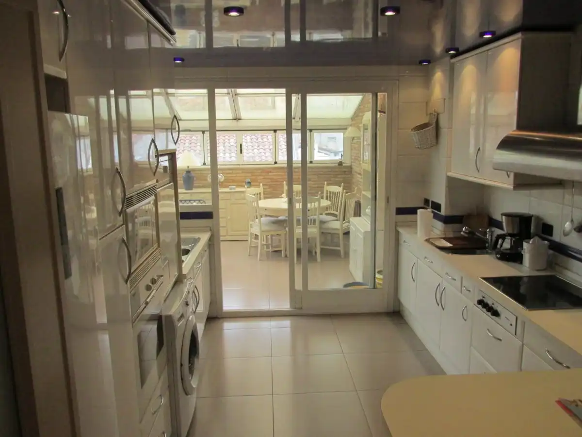 Kitchen of Attic for sale in  Logroño  with Air Conditioner, Heating and Terrace